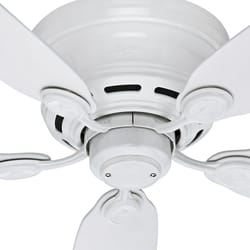 Hunter Low Profile 42 in. White Indoor Ceiling Fan