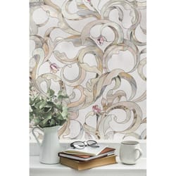 Artscape Multicolored Flourish Indoor Window Film 24 in. W X 36 in. L