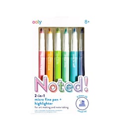 OOLY Noted Assorted Broad and Fine Tip Highlighter 1 pk