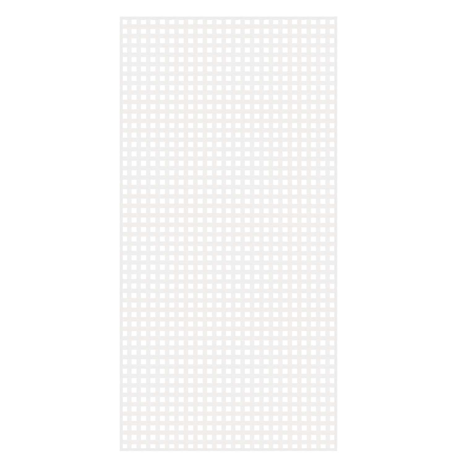 Barrette Outdoor Living 4 ft. W X 8 ft. L White Vinyl Privacy Lattice ...