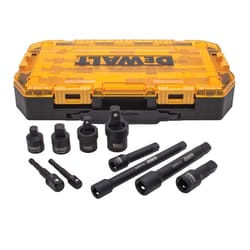 DeWalt 3/8 and 1/2 in. drive Impact Socket Set 10 pc