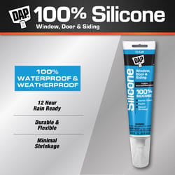 DAP Clear Silicone Door/Siding/ Window Sealant 2.8 oz