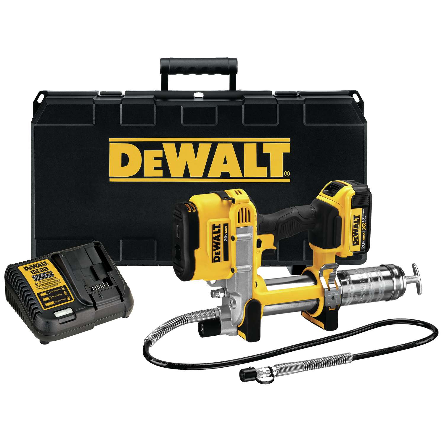 DeWalt Cordless Grease Gun Kit 15 oz - Ace Hardware