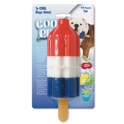 Boss Pet Cool Pup Multicolored TPR Rocket Pop Dog Toy Large 1 pk