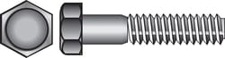 HILLMAN 1/4-20 in. D X 5 in. L Stainless Steel Hex Head Cap Screw 25 pk