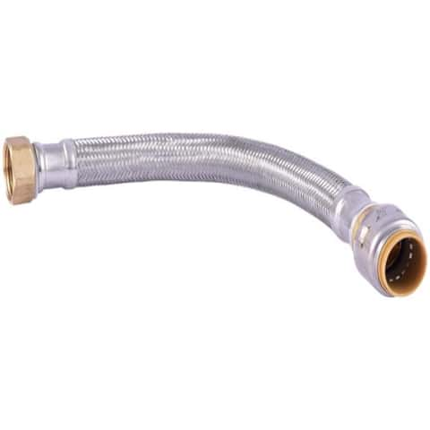 plumbing - What connector to join/extend 1/4 in stainless steel fridge  water line - Home Improvement Stack Exchange