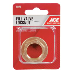 Ace Ballcock Coupling Nut Brass