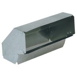 Imperial 3-1/4 in. D X 3-1/4 in. D 90 deg Galvanized Steel Wall Stack Elbow