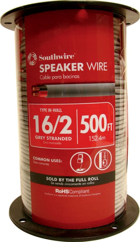 Southwire 500 ft. 16/2 Stranded Audio Speaker Wire Sansujyuku sansujyuku.com
