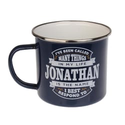 Top Guy Jonathan 14 oz Multicolored Steel Enamel Coated Mug 1 pk