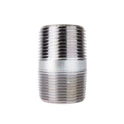 STZ Industries 1-1/2 in. MIP each X 1-1/2 in. D MIP Galvanized Steel 2-1/2 in. L Nipple