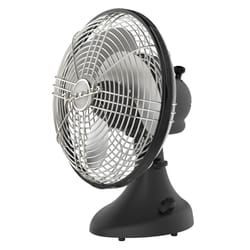 Vornado Silver Swan S 14.18 in. H X 9.81 in. D 3 speed Oscillating Air Circulator