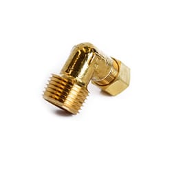 ATC 3/8 in. Compression 1/2 in. D MPT Brass 90 Degree Elbow