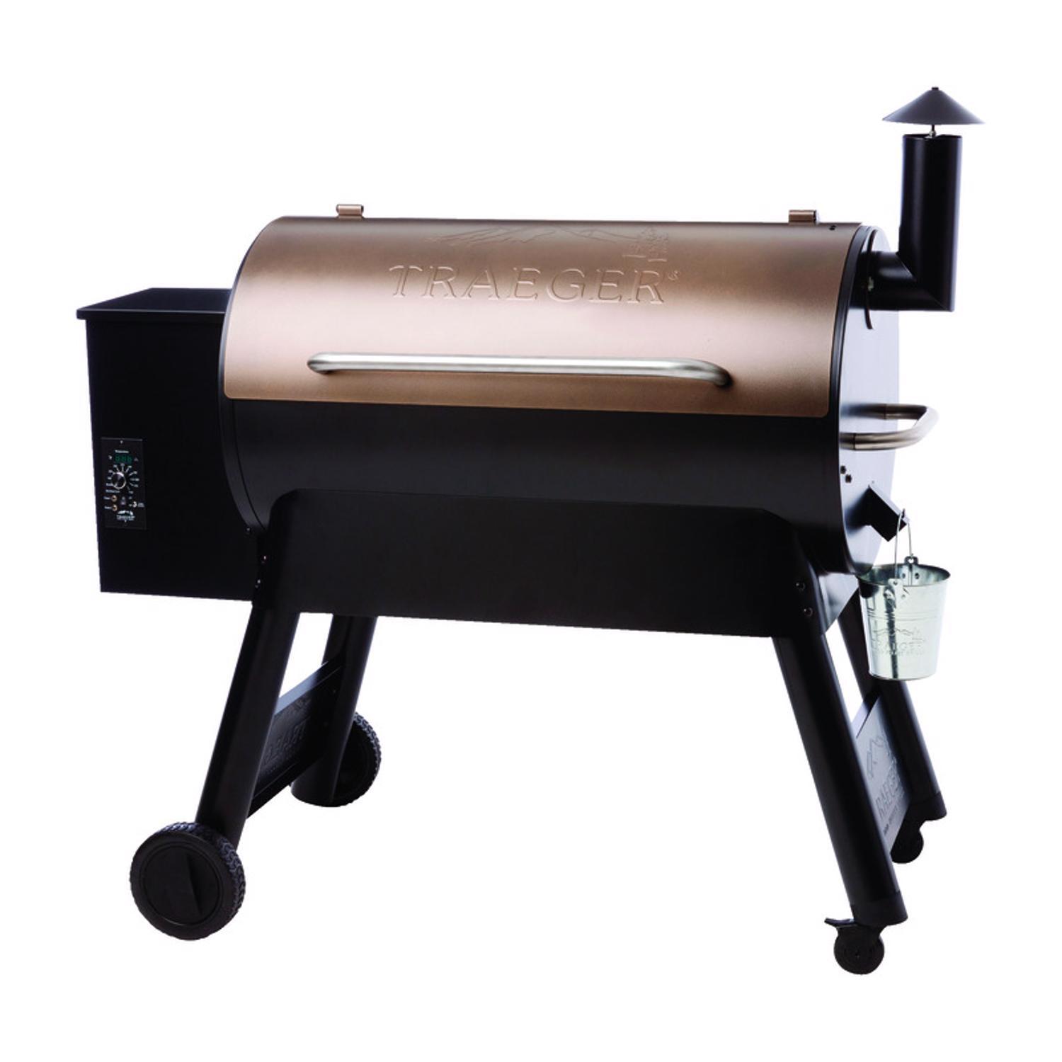 Photos - BBQ / Smoker Traeger Pro Series 34 Wood Pellet Grill Bronze TFB88PZB 