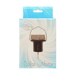 Spinfinity Designs Black Stainless Steel 5 in. Outdoor Spinner