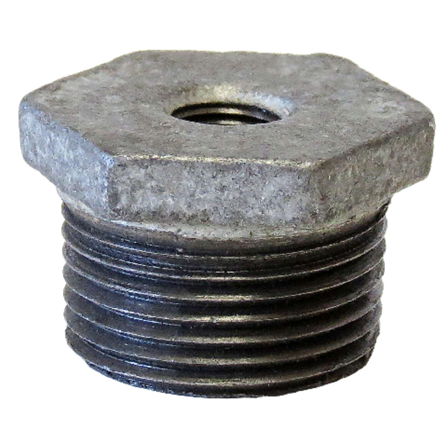 Anvil 3/8 in. MPT x 1/4 in. Dia. FPT Steel Hex Bushing Ace Hardware