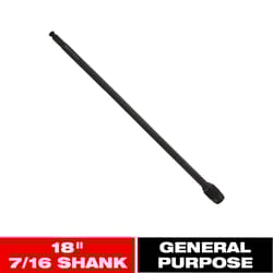 Diablo 18 in. L X 7/16 in. D Hole Saw Extension