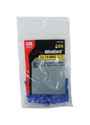 Gardner Bender WireGard 22-16 Ga. Copper Wire Wire Connector Blue 25 pk