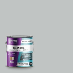 Beyond Paint Matte Soft Gray Water-Based Paint Exterior and Interior 1 gal