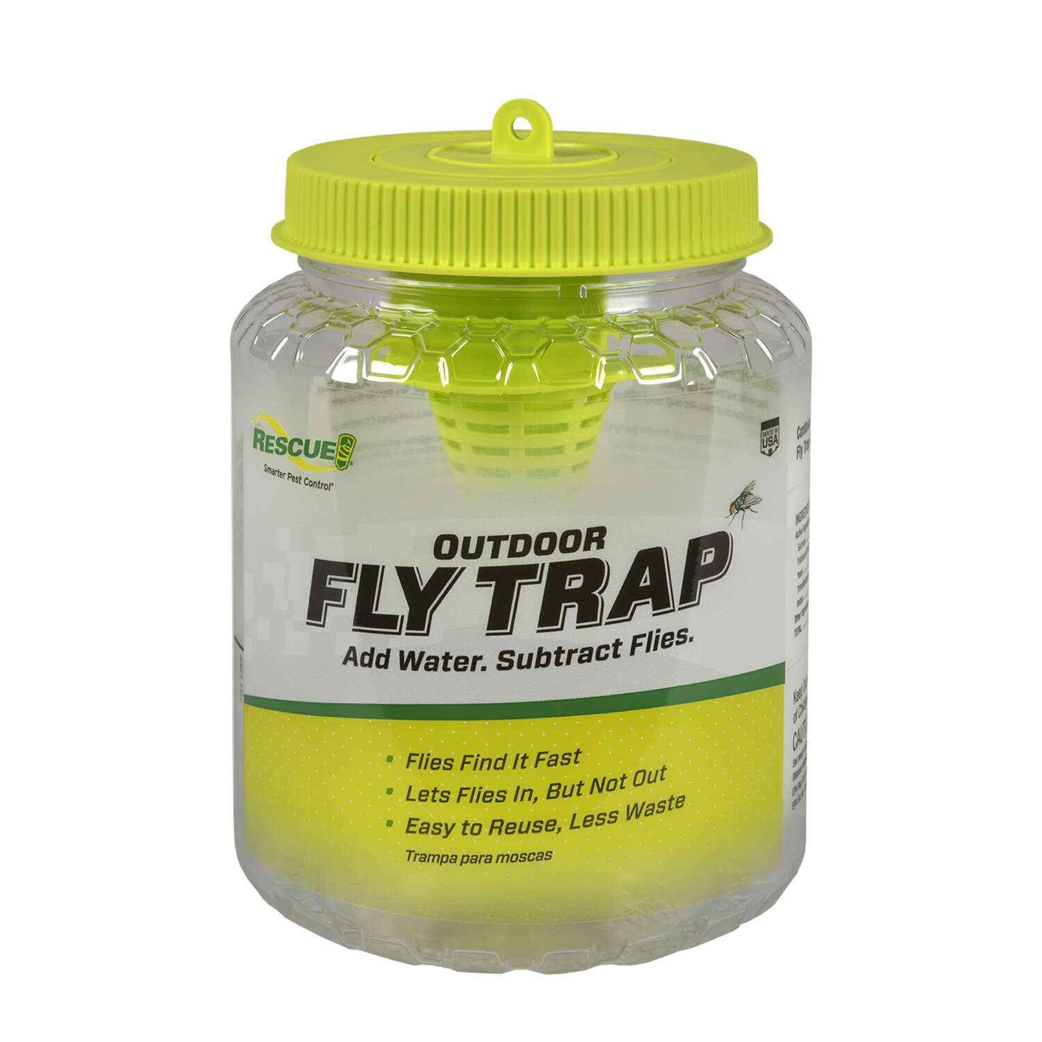 Rescue Outdoor Fly Trap 1 pk - Ace Hardware