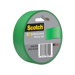 Scotch Expressions 0.94 in. W X 20 yd L Green Low Strength Masking Tape 1 pk