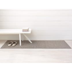 Chilewich 24 in. W X 72 in. L Pebble Heathered Vinyl Runner Rug