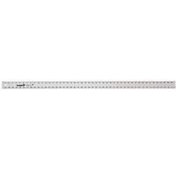 Empire 48 in. L X 2 in. W Aluminum Heavy-Duty Straight-Edge Ruler SAE