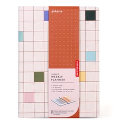 Kikkerland .25 in. H X 8 in. W X 6 in. D Undated Weekly Planner Desktop Organizer Multicolored