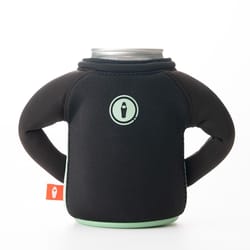 Puffin Drinkwear The Dawn 12 oz Black Polyester Can Holder