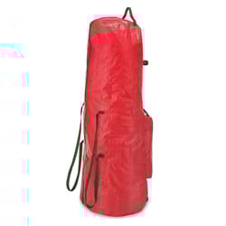 Whitmor 9 gal Black/Red Rolling Tree Bag 55.5 in. H X 21.5 in. W X 18 in. D