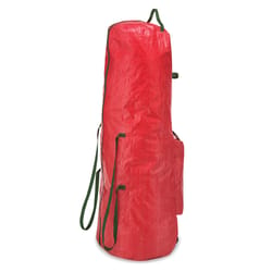 Whitmor 9 gal Black/Red Rolling Tree Bag 55.5 in. H X 21.5 in. W X 18 in. D