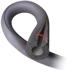 K-Flex Self Sealing 0.5 in. X 72 in. L Rubber Pipe Insulation