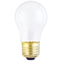 Westinghouse 25 W A15 A-Line Incandescent Bulb E26 (Medium) White 2 pk