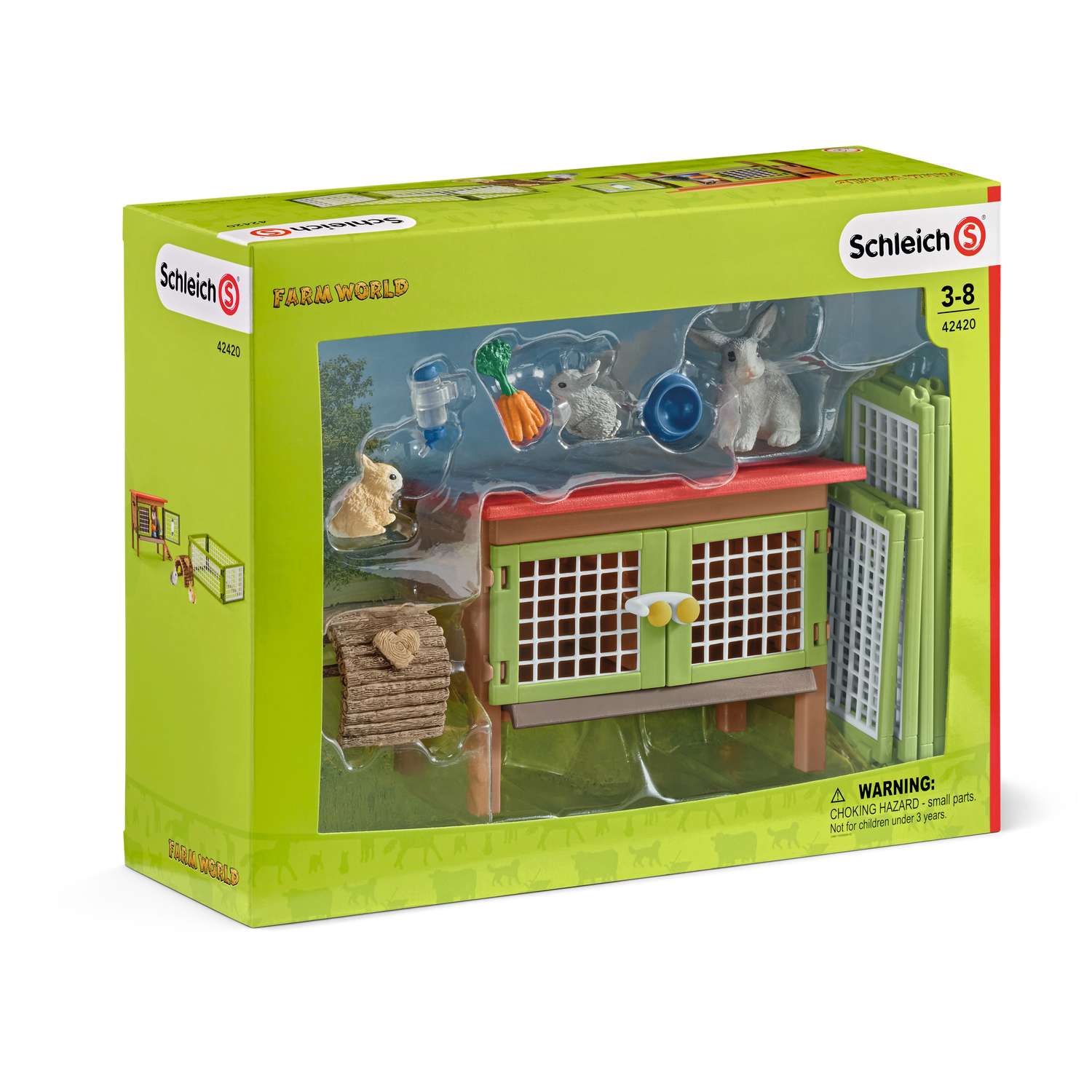 Toy rabbit outlet hutch