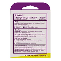 Allegra 180 mg Allergy Relief
