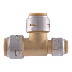 SharkBite Push to Connect 3/4 in. PF X 1/2 in. D PF Brass Reducing Tee