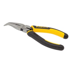 Stanley FatMax 6-3/8 in. Carbon Steel Bent Long Nose Pliers