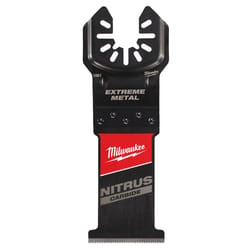 Milwaukee Nitrus Carbide 1-3/8 in. W Carbide Open-Lok Oscillating Blade Multi-Material 1 pk