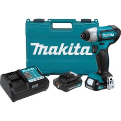Makita 12V MAX CXT 1/4 in. Cordless Brushed Impact Driver Kit (Battery & Charger)