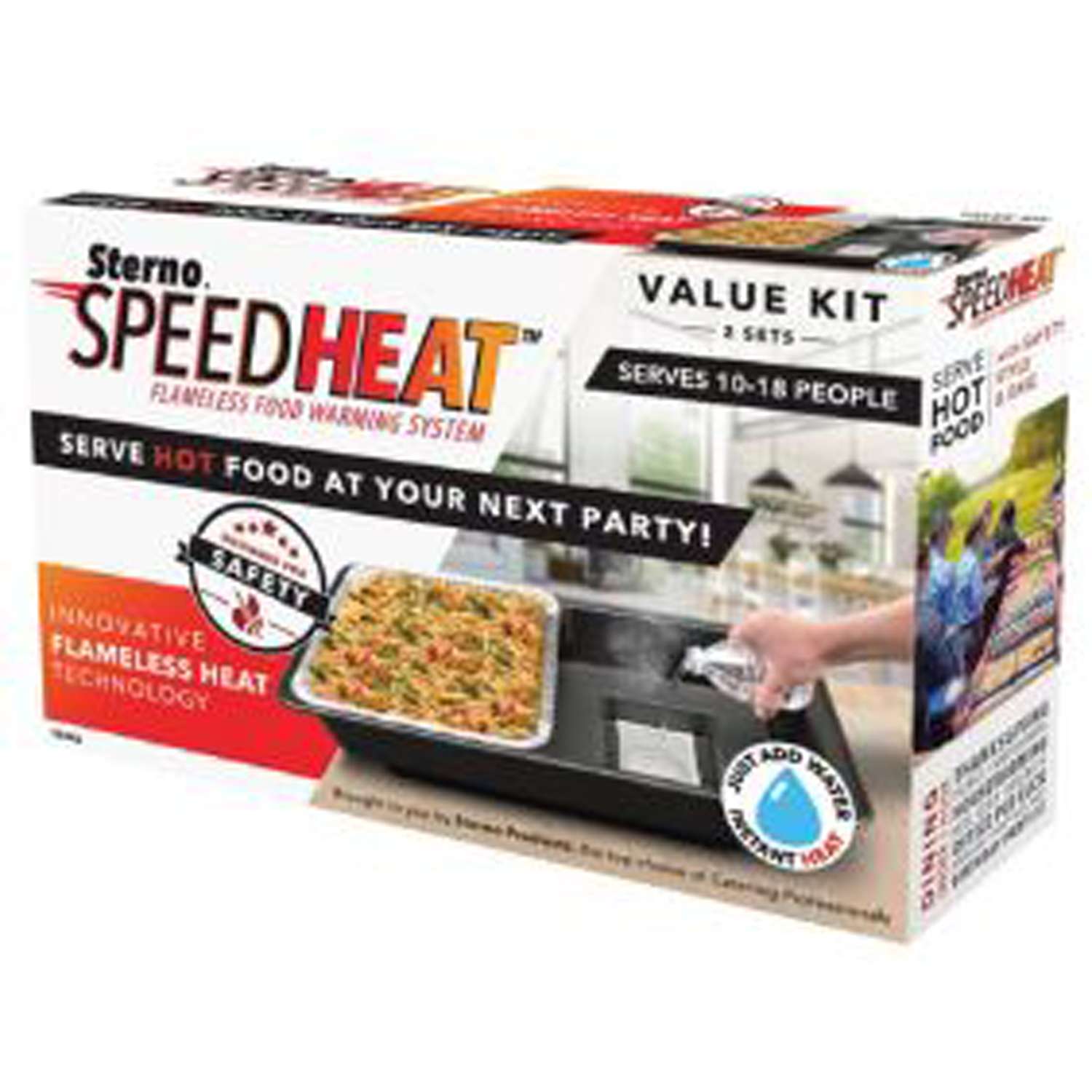 Sterno Speed Heat Black Cookware Set 25 in. H X 15.5 in. W X 24.12 in