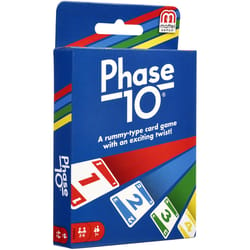 Mattel Phase 10 Card Game Multicolored 12 pc