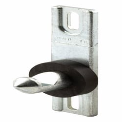 Prime-Line Zinc-Plated Silver Cast Metal Patio Door Strike 1 pk