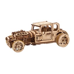 UGears Hot Rod Furious Mouse Mechanical Model Kit Tan