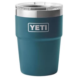 YETI Rambler 16 oz Agave Teal BPA Free Stackable Tumbler with MagSlider Lid