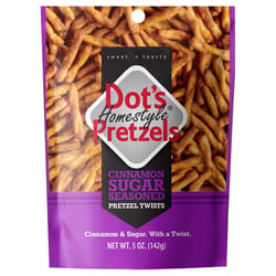 Dot's Homestyle Cinnamon/Sugar Pretzels 5 oz Bagged