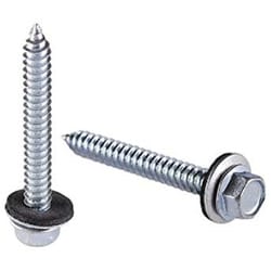 Grip-Rite Pro-Twist No. 9 X 2-1/2 in. L Hex Washer Head Sheet Metal Screws 1 lb