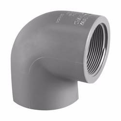 Charlotte Pipe Schedule 80 3/4 in. Socket X 3/4 in. D FPT PVC 90 Degree Elbow
