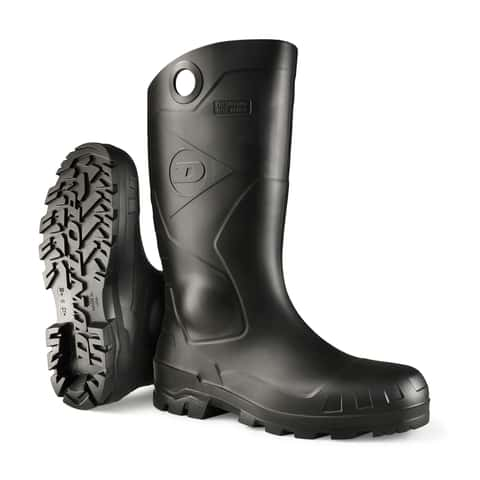 High-end Men's Waterproof Shoes With Bungee Closure, High Top,  Slip-resistant Rain Boots For Work, Fishing, Etc.