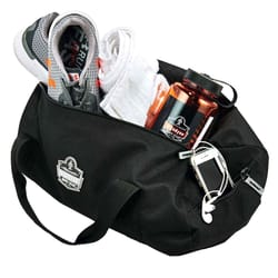 Ergodyne Arsenal Black Duffle Bag 9 in. H X 18 in. W