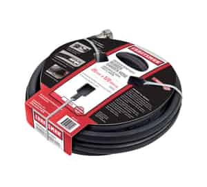 Craftsman  5/8 in. Dia. x 25 ft. L Premium Grade  Black  Hose 
